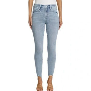 Pistola Raw Hem Ankle Skinny Jeans